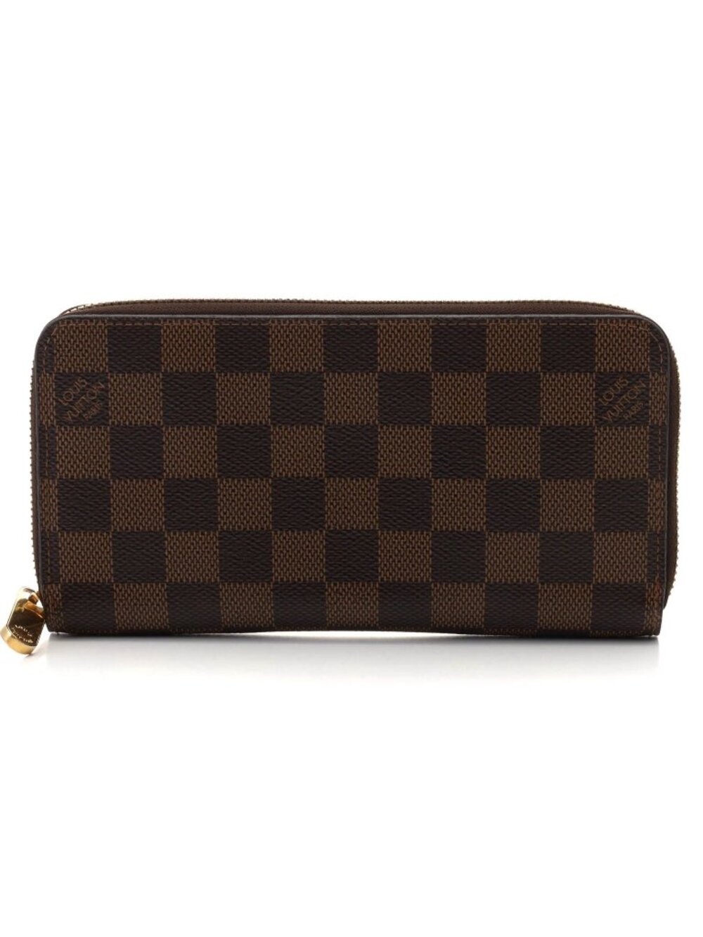 Louis Vuitton Zippy Wallet Damier Long Canvas